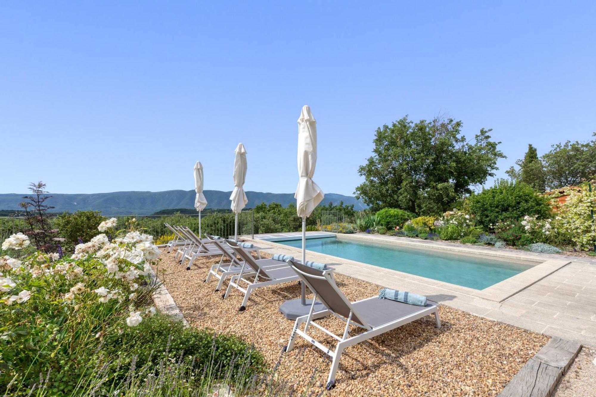 הוילה Bastide De Viens - Vue Luberon, Piscine Chauffee, Boulodrome מראה חיצוני תמונה